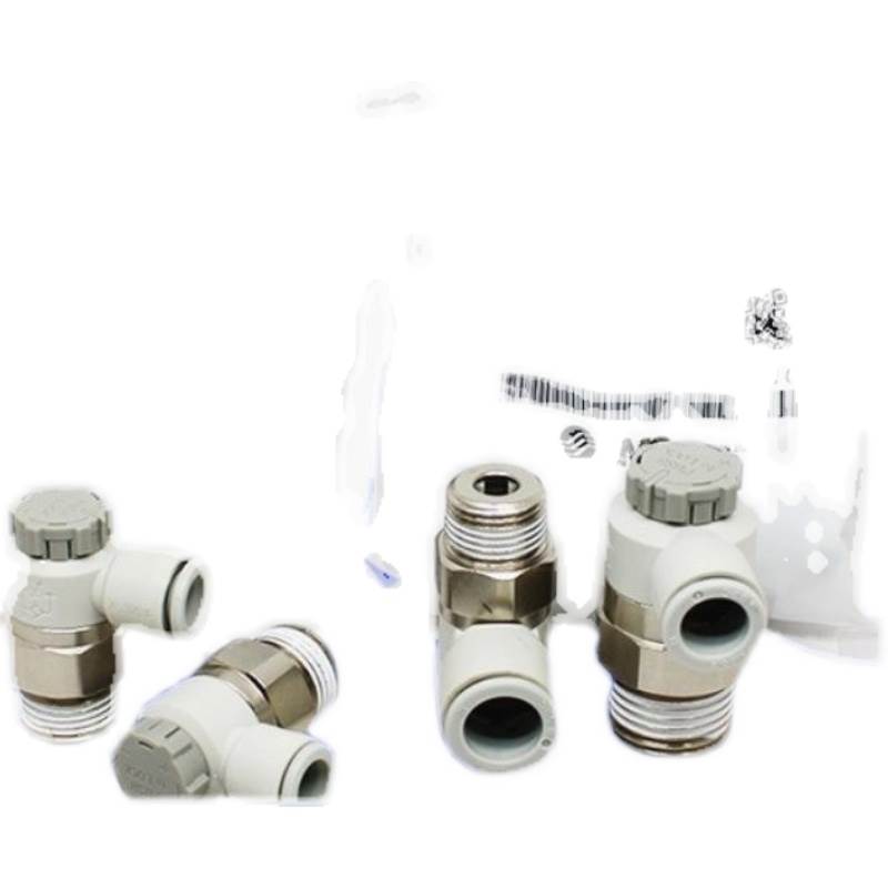 SMC带刻度控制阀AS1002F/AS2002F-03A/04A/06A/08A节流阀原装正品
