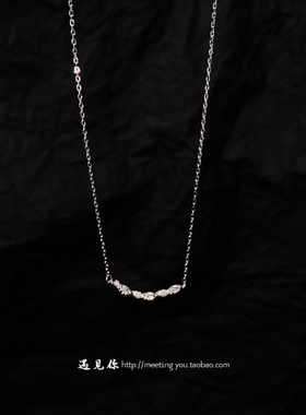 【爱意交织】999纯银项链送闺蜜
