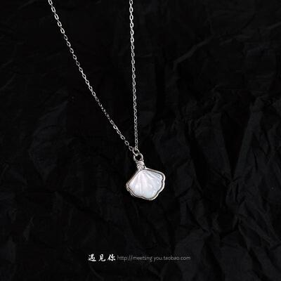 《一贝子》S999纯银项链送闺蜜