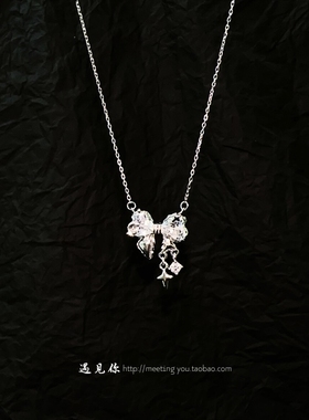 【白日烈焰】S925纯银蝴蝶项链