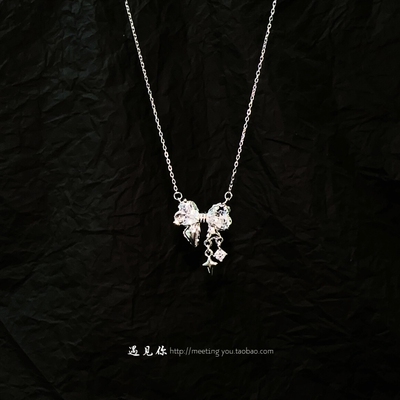 【白日烈焰】S925纯银蝴蝶项链