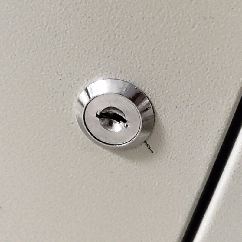 铁皮柜奶箱宿舍柜子锁抽屉锁铁皮文件钥匙通用型转舌锁信箱锁柜台