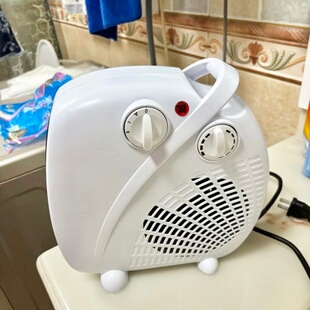 取暖桌下吹脚室内暖风扇电热烤火炉新型速热风机桌面电暖气器