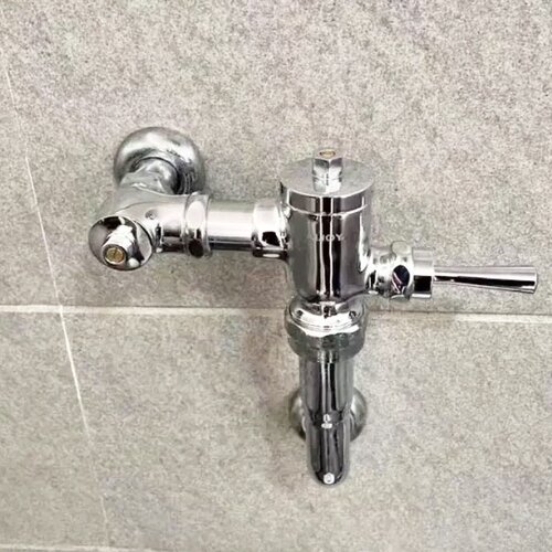 可伸缩蹲坑冲水阀蹲便器手扳式手按式卫生间开关大便冲洗阀延时阀