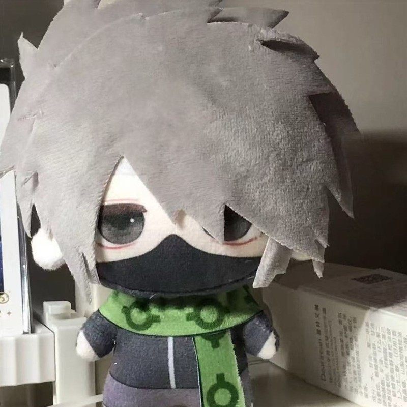 火影忍者卡卡西10cm印花体裸娃可爱挂件送朋友闺蜜生日娃娃公仔