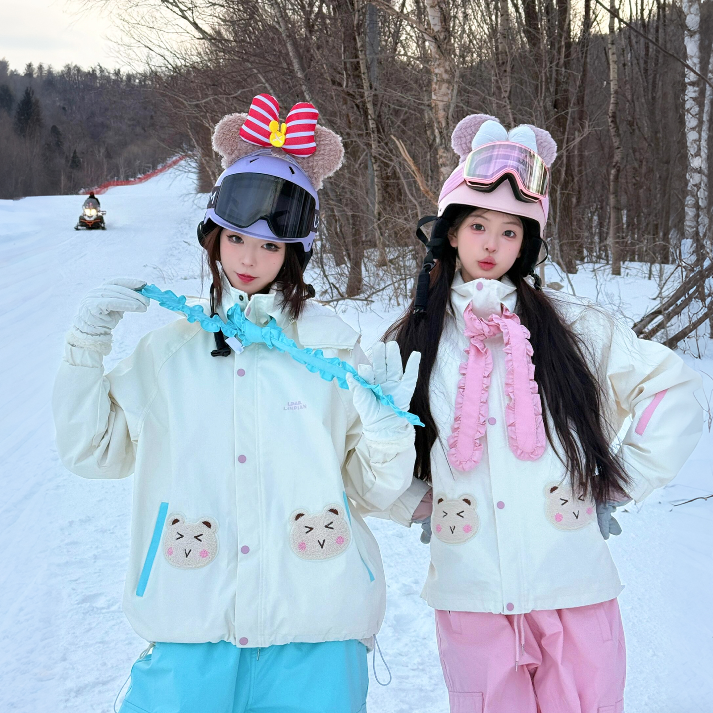 滑雪拍照算是被我拍明白了