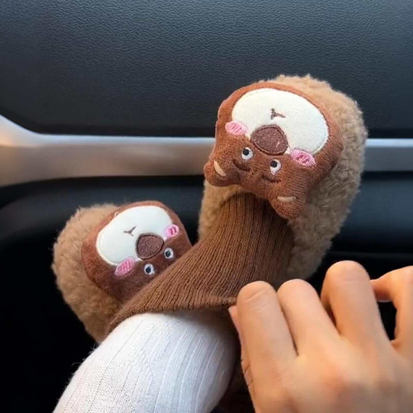 保暖好看又可耐得草莓熊