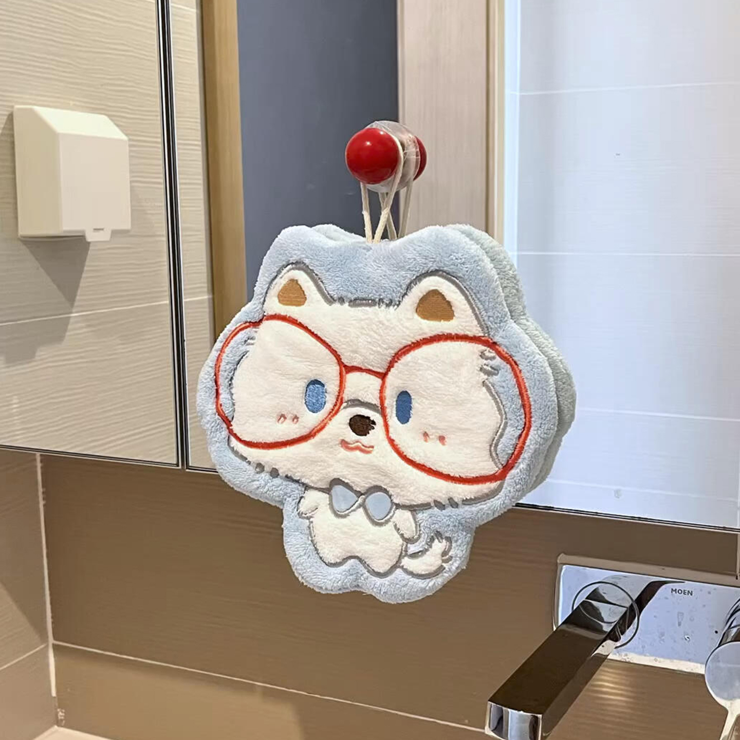猫咪擦手巾真的不要太可爱啦