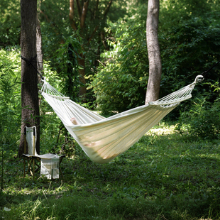 春游好物！吊床户外成人儿童秋千双人防侧翻家用室内庭院吊椅摇床