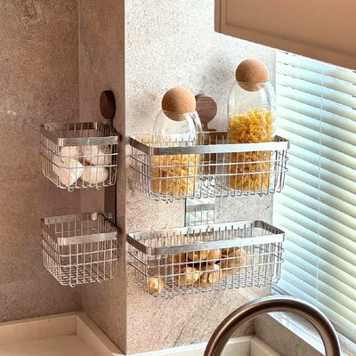 可上墙的收纳篮超省空间！
