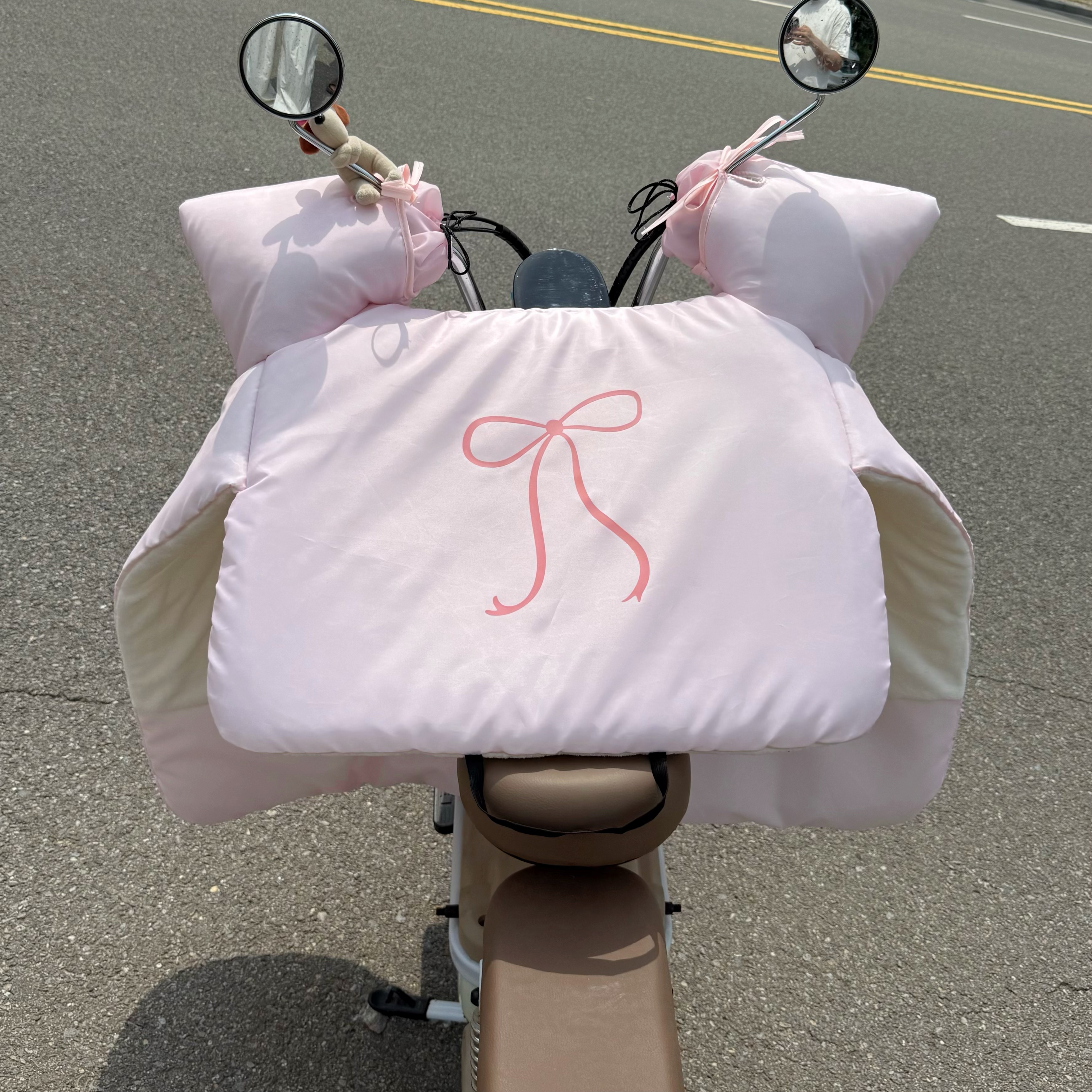 冬天骑车这一件也太暖啦~