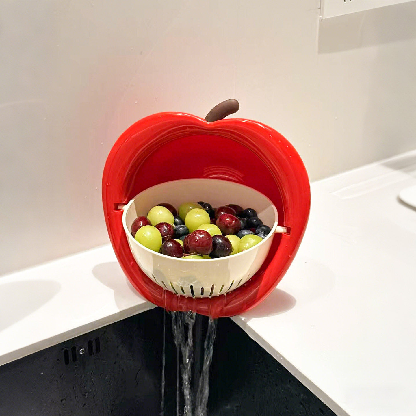 【新家的100个快递】沥水篮家用厨房洗水果神器双层视频加厚洗菜,家装主材,沥水篮,淘宝优惠券,粉丝福利购,淘宝优惠卷