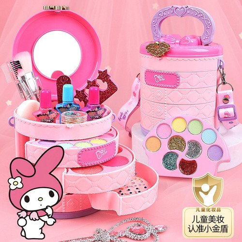 【安全无毒！美乐蒂化妆盒玩具】