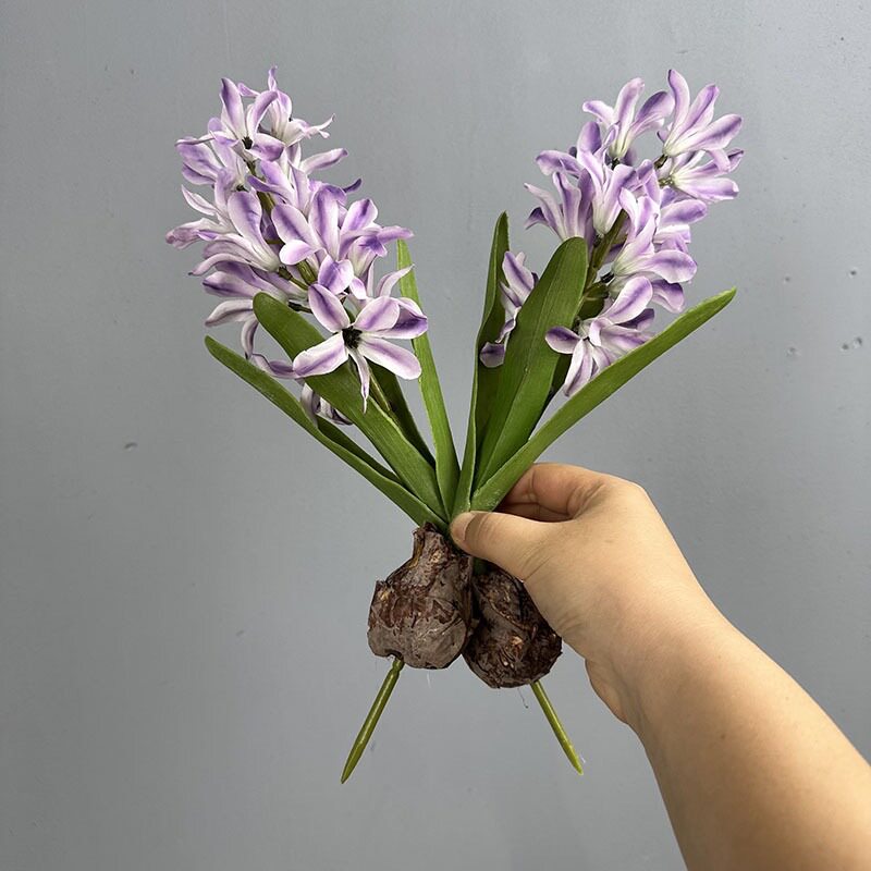 绿植仿真风信子盆栽家居装饰