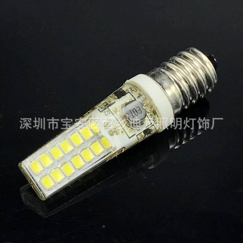 4 G9 E14 LED硅胶灯恒流全电压无闪2835频2835-28L 28珠5WG2玉米