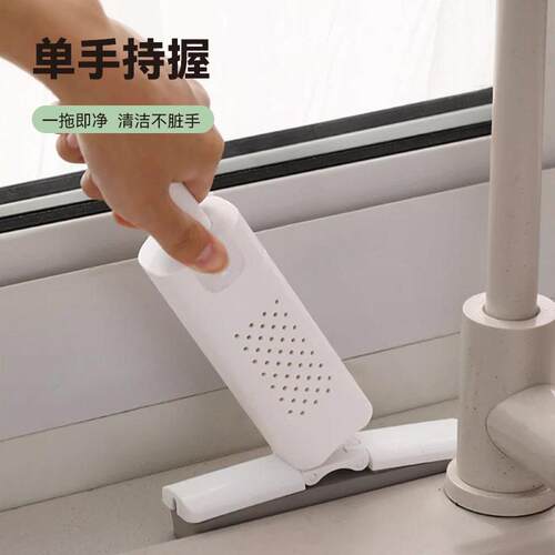 桌面你海迷可绵拖把免手洗家浴用懒人胶棉厕所室厨新艺房卫生间拆