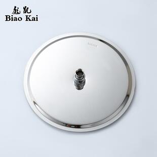 增压喷洗澡莲蓬头 10浴室顶喷25CM大花0洒头 34不钢沐浴 201OKD