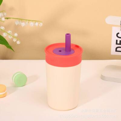 亚马逊新款咖30不锈啡杯不锈钢保钢温杯宝曼12oz迷你4水杯儿童随