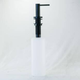 304不锈钢压式水台槽皂器 给独按立站款式 厨房盆fontaine皂液器