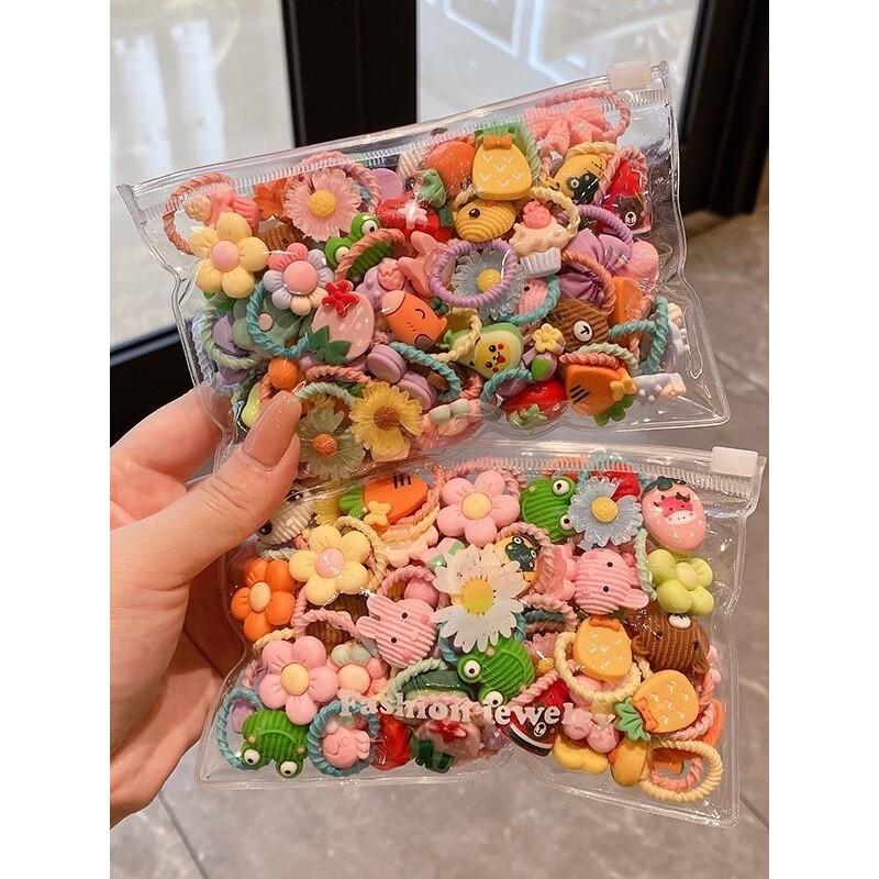 宠物狗狗专用小皮筋扎辫子头绳头饰不掉约克夏马尔济斯雪纳瑞发饰