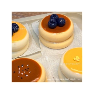 慢回弹捏捏乐减压原味吐司烂泥感解压神器食品级硅胶捏捏玩具成品