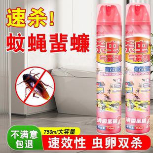 室内杀虫剂气雾剂家用除虫喷雾剂灭蚊子灭蟑螂药苍蝇药无味强效型
