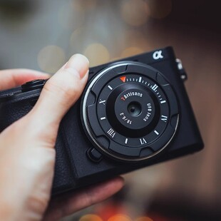 七工匠18mmF6.3二代微单泛焦饼干镜头索E尼富X士X佳M能M口