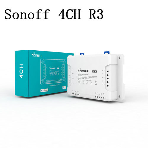 SONOFF4CHR3多通道智能开关点动