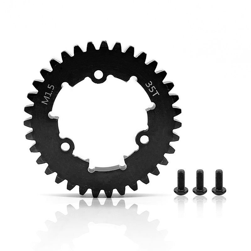 TRAXXAS-1/5 大X6S/8S XRT通用中碳钢马达齿12T配35T大齿/1.5模数