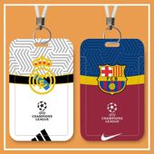 足球俱乐部涂鸦学生卡套饭卡公交门禁卡校园卡校牌卡套