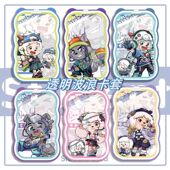 卡通ins爆款 喜羊羊与灰太狼懒羊羊周边透明卡套饭卡校牌工作定制