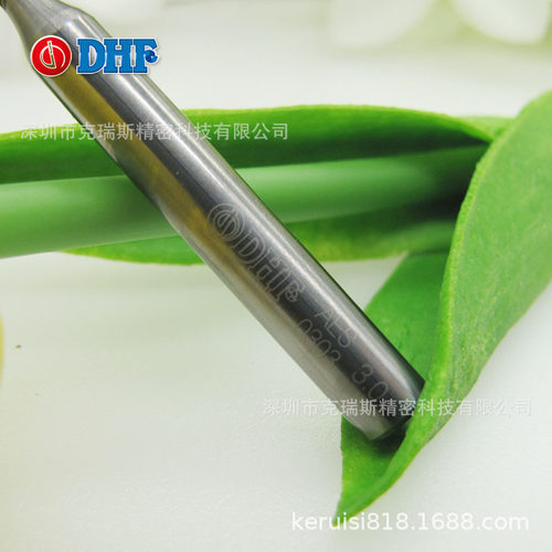 台湾DHF铣刀AES0303 3.0*3T  高效能铝用钨钢平刀3*8*50L*6D
