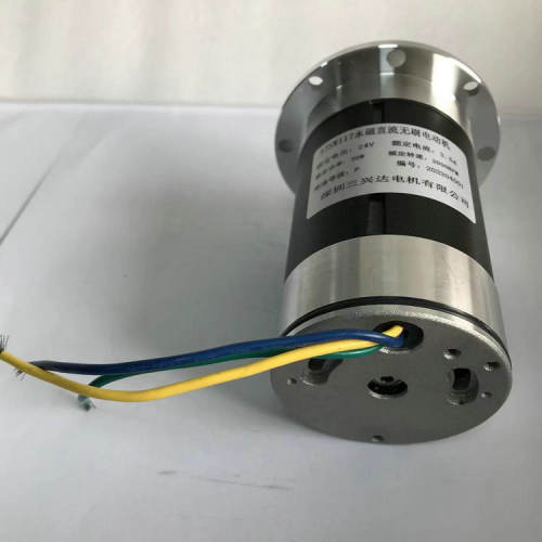 微型永磁直流无刷电动机57SW117-24V2000RPw100W机械设备永磁电机