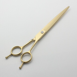 修毛剪 8寸 直剪 高档宠物美容剪刀 宠物用品 金色