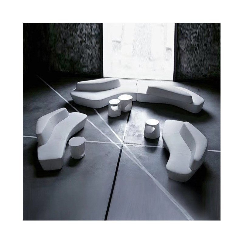 办公会客区接待区洽谈区沙发商务酒店写字楼沙发公司前台会客区椅