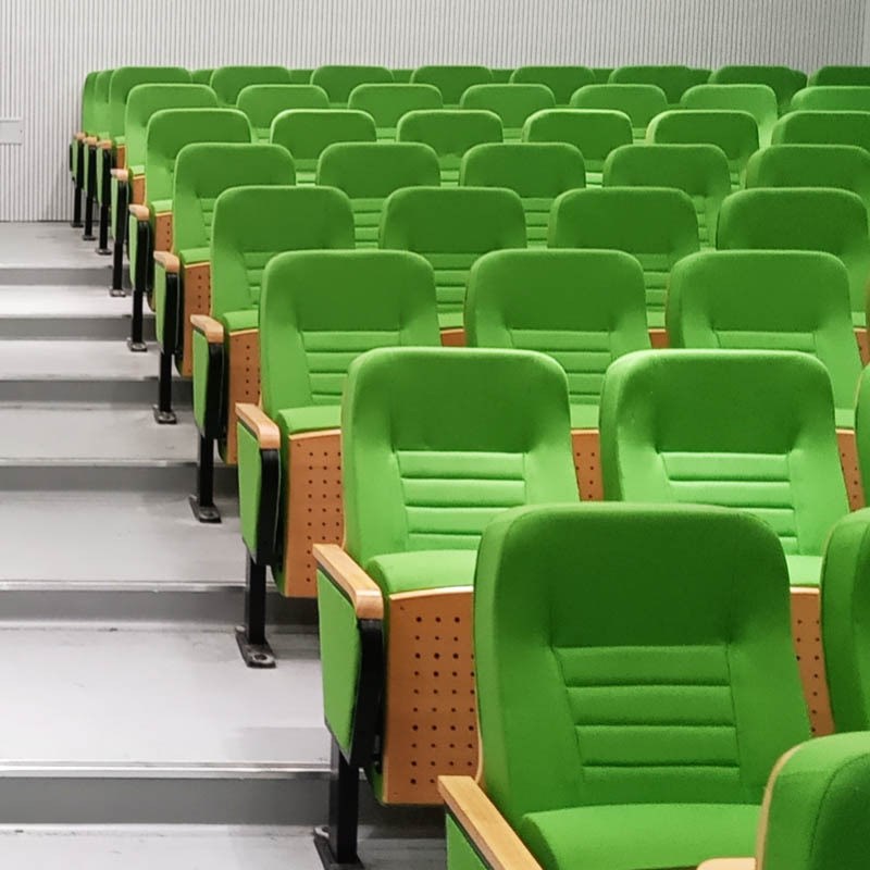 礼堂椅带写字板排椅影院椅剧场软座椅报告厅剧院椅阶梯会议室椅子