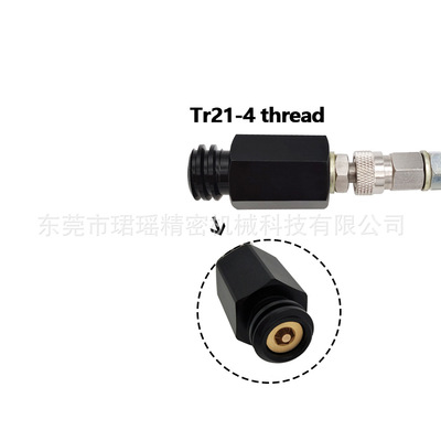 跨境钢编管苏打水机气泡水机接过气管接大瓶Cga320和W21.8软管