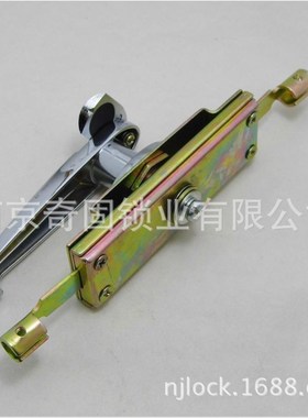 电柜门连杆锁MS308-4 把手锁机柜拉杆锁 天地防水柜锁MS310