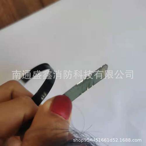 船用不锈钢扎带 表面喷塑处理 防锈锁紧扎带FZ150GSP磨砂滚珠设计