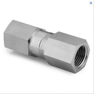 in.锥形 世伟洛克SS 1单向阀不锈钢提升阀芯1 ISO内螺纹 CHF8RT