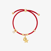 直播专享 OYBIAYBI欧比雅比灵驹小财马红绳手链招财幸运手绳女