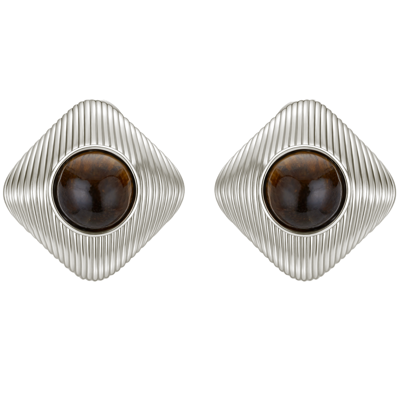 OUBIYABI欧比雅木星菱形虎眼石耳环耳钉耳饰,饰品/流行首饰/时尚饰品新,耳钉,淘宝优惠券,粉丝福利购,淘宝优惠卷