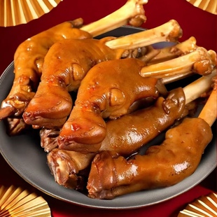 内蒙古羊蹄子熟食新鲜卤味正宗麻辣羊蹄手抓羊蹄下酒菜真空袋装