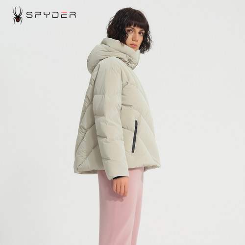 韩版羽绒服Spyder保暖女