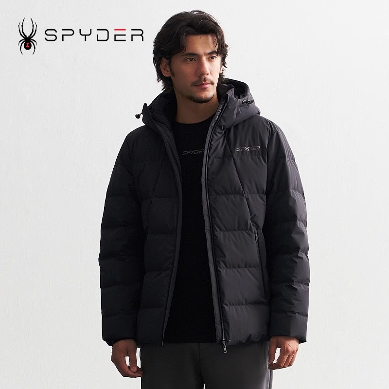 SPYDER蜘蛛男士冬季加厚羽绒服