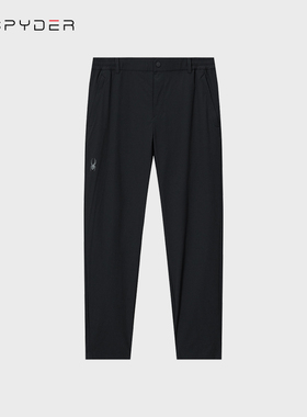 SPYDER蜘蛛休闲运动男士长裤弹力跑步健身梭织裤子男24MS513M