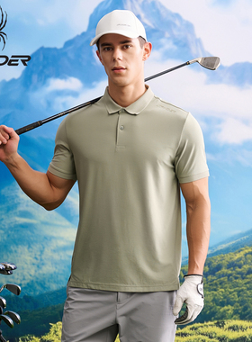 SPYDER蜘蛛户外运动速干短袖吸湿排汗圆领T恤男25CS411M