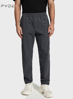 SPYDER蜘蛛新款运动长裤男薄款弹力跑步健身裤子透气24MS533M