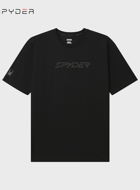 SPYDER蜘蛛男士短袖T恤户外运动休闲透气上衣25MS421M