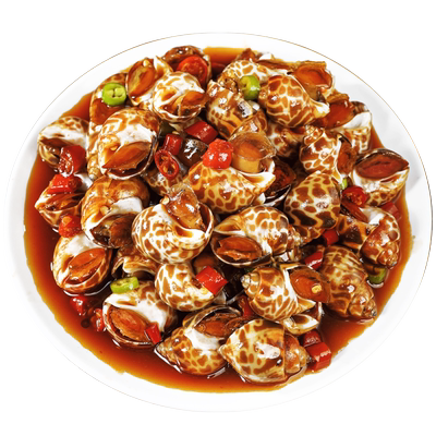 青岛麻辣香螺香辣花螺罐装小海鲜